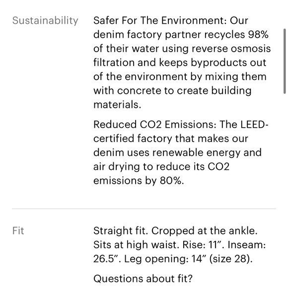 Everlane 90s Cheeky Jeans - Picture 10 of 11